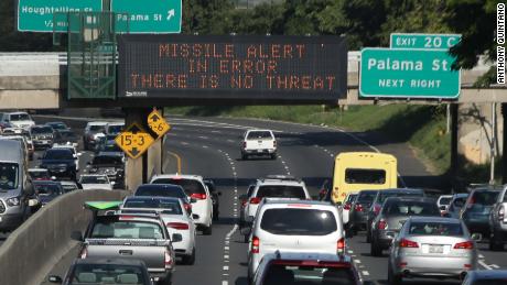 From paradise to panic: Hawaii residents and vacationers run for cover, fearing missile attack