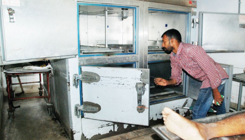 DMC mortuary’s air conditioners, freezers out of order for months