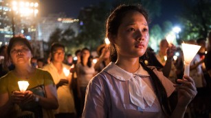Hong Kong marks Tiananmen massacre for what many fear will be the last time 