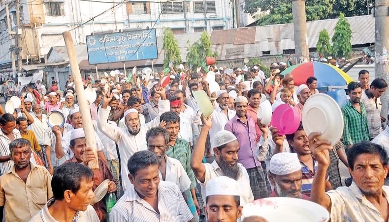 Jute mill workers’ fresh nationwide indefinite strike begins