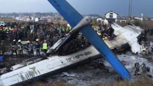49 dead in plane crash at Nepal's Kathmandu airport