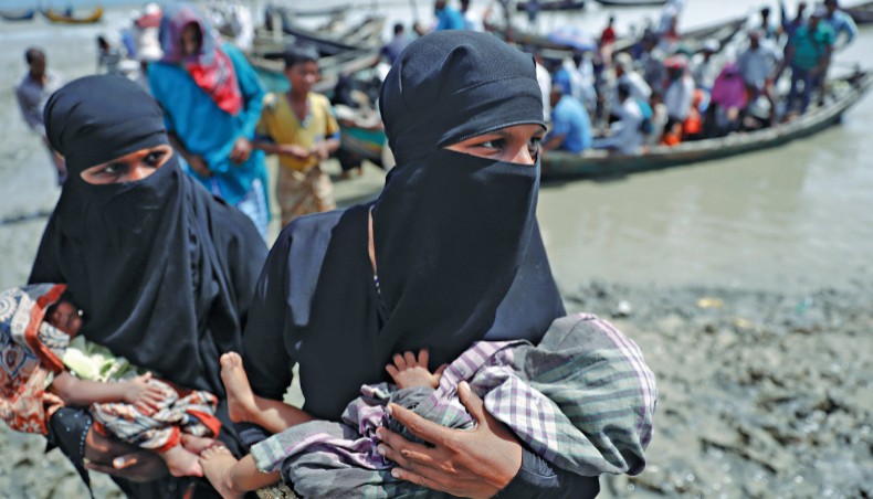 Half-fed Rohingyas lack healthcare, safe water