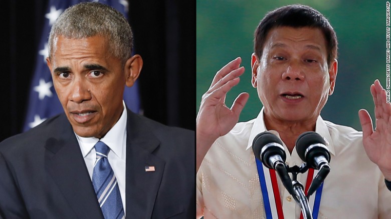 Philippines leader curses Obama; White House cancels meeting