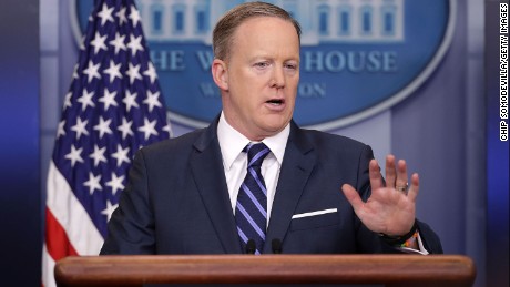 Spicer on Syria: If you gas a baby or barrel bomb, expect a response