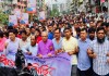 BNP stages demos protesting at gas price hike