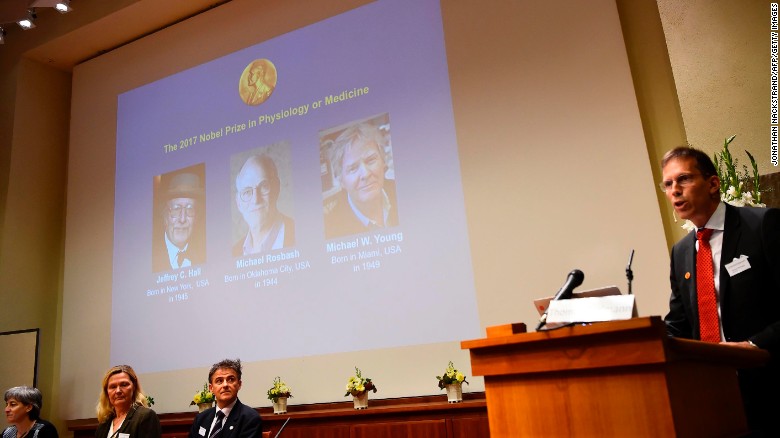 US scientists awarded Nobel in medicine for body clock insights