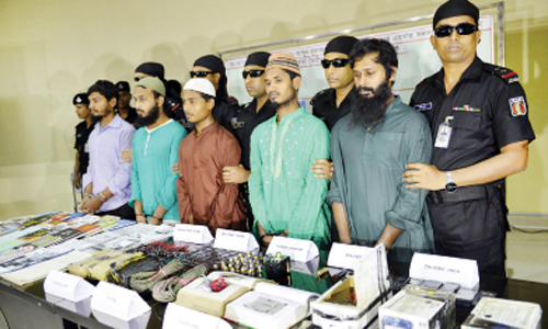 JMB coordinator, 4 others held by RAB