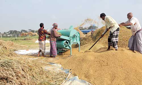 Inflation eases in April on rice price decline