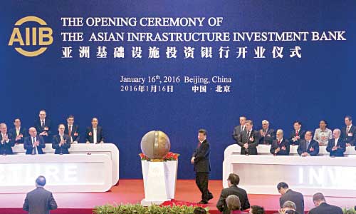 AIIB launched