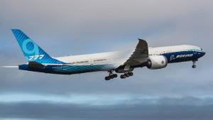 Boeing's huge 777-9X airplane takes its first flight