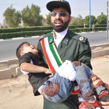 25 killed in attack on Iranian military parade