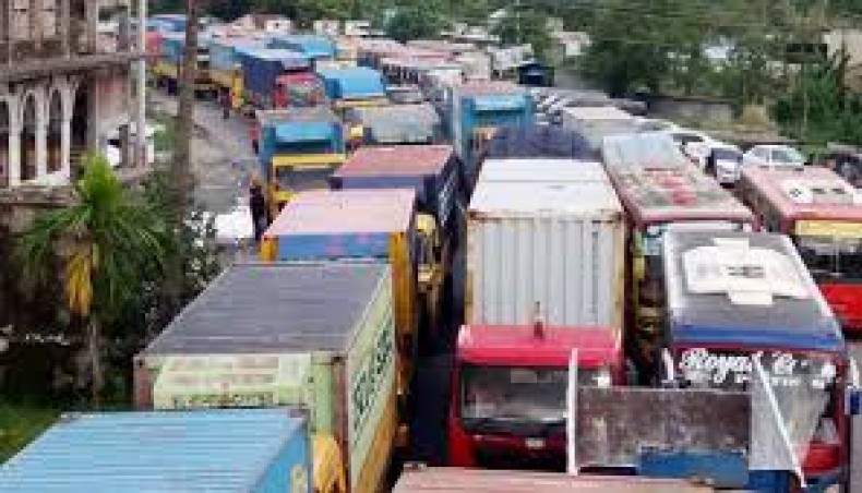  DHAKA-CHITTAGONG HIGHWAY Traffic thrown into chaos