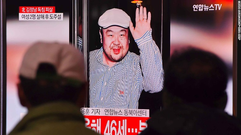 4 North Koreans sought in mysterious death of Kim Jong Nam