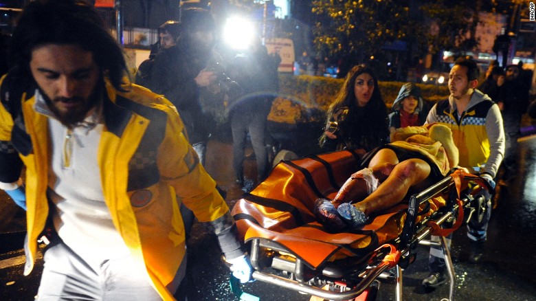 Istanbul attack: Dozens killed at Turkish nightclub, official says