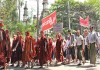 Myanmar Buddhists take to streets