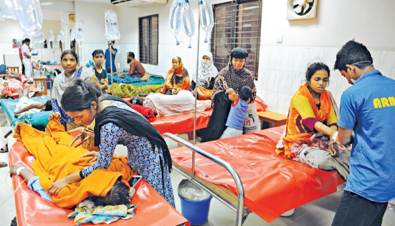 Sudden surge in diarrhoea patients in capital