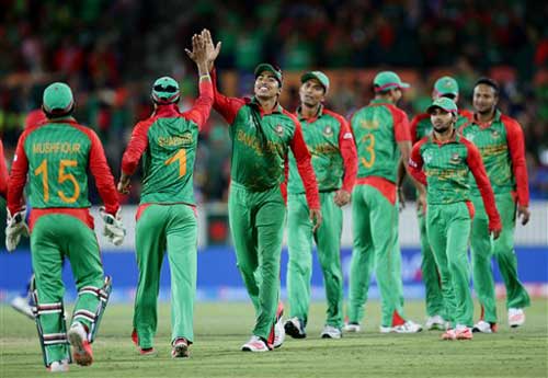 Tigers crush Afghanistan by 105 runs.