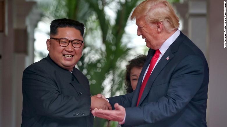 President Trump meets Kim Jong Un