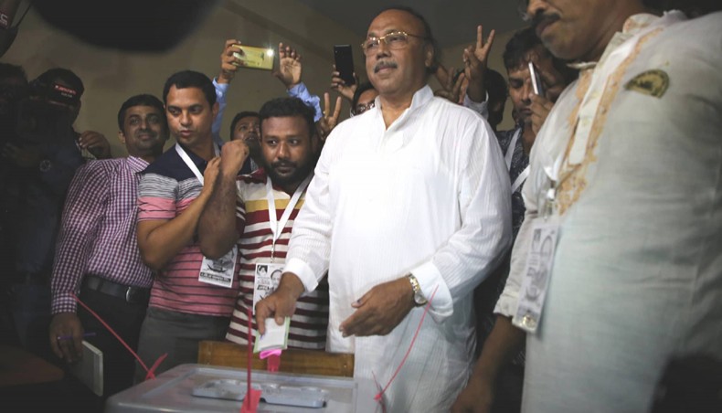 Voting in Rajshahi, Barisal, Sylhet on