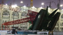 107 killed in crane collapse at Mecca's Grand Mosque