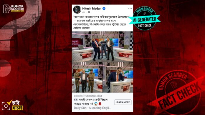 চ্যানেল আইয়ের ‘তৃতীয় মাত্রা’ নিয়ে এআই-তৈরি ছবি ব্যবহার করে অপপ্রচার