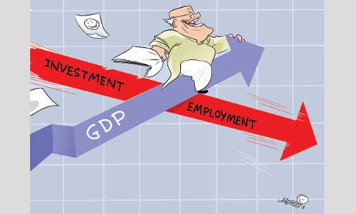State of economy 2015-16: Sagging pvt investment, job creation blot growth success
