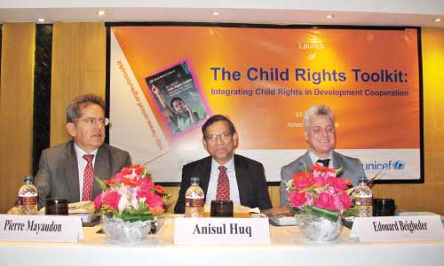 UNICEF, EU launch toolkit for child rights integration in dev cooperation