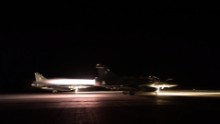 French jets bomb Syria in the ISIS stronghold of Raqqa