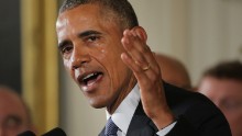 Emotional Obama calls for 'sense of urgency' to fight gun violence