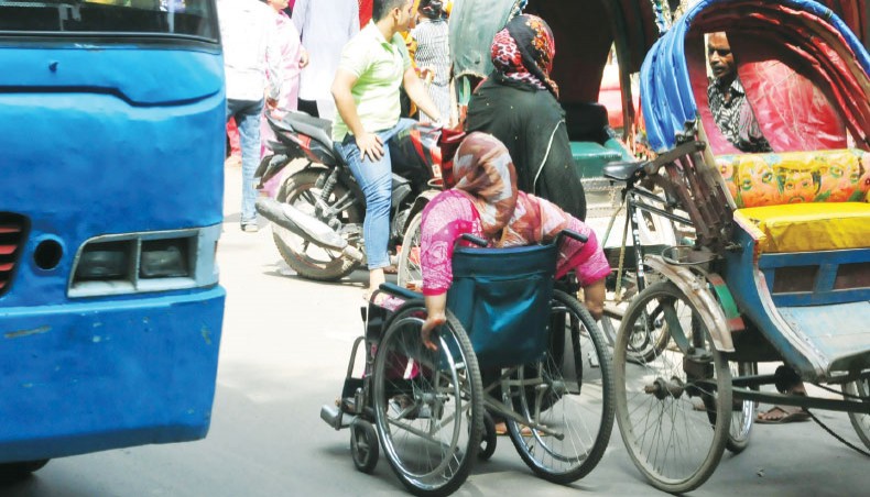 Capital offers no facilities to physically challenged people