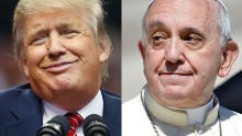 Donald Trump tones down fight with Pope Francis