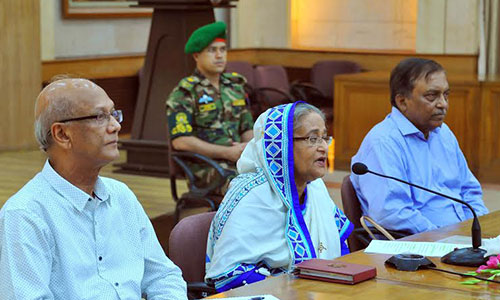 PM seeks everybody’s role against militancy
