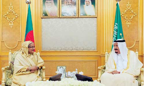 Saudi king for taking relations with Bangladesh to new height