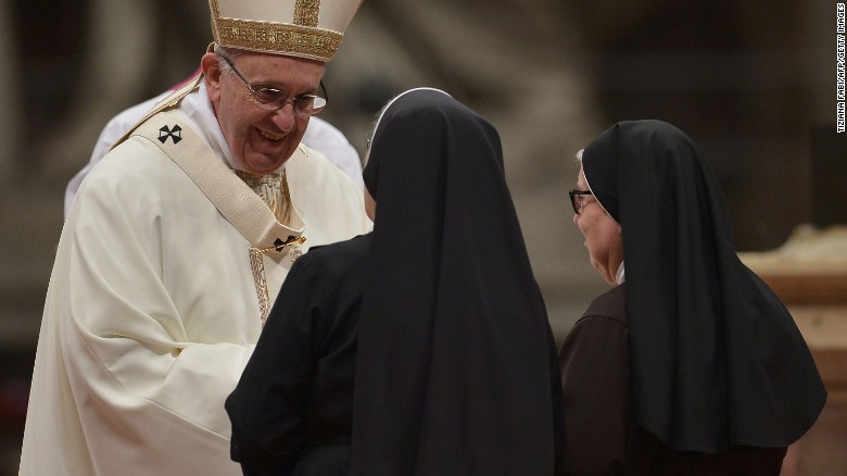 Why has the pope said no to women priests?