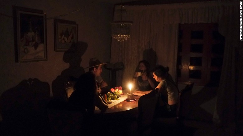 Venezuela blackouts: 'We can't go on living like this'