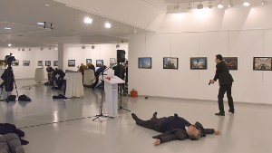 Russia's ambassador to Turkey assassinated in Ankara