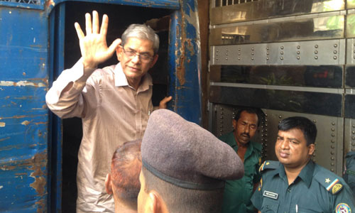 Fakhrul lands in jail soon after being BNP secy gen