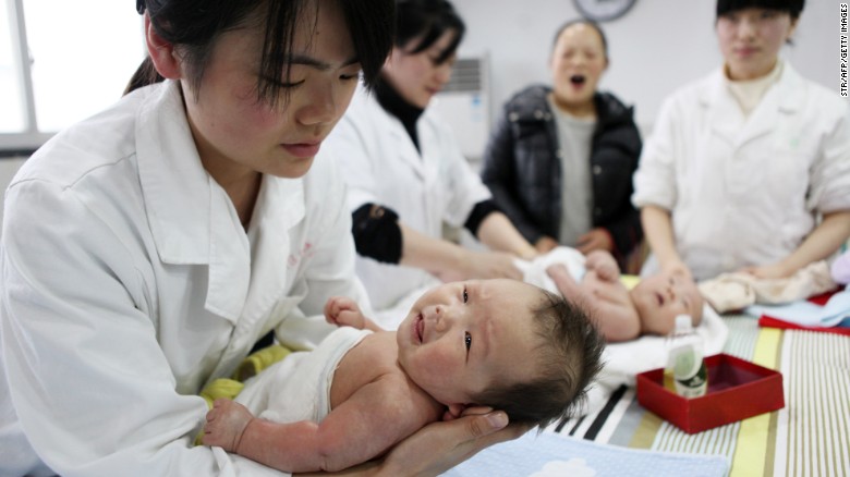 China's new two-child policy sparks increase in births