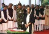 PM pays tributes to Mujib, four national leaders   