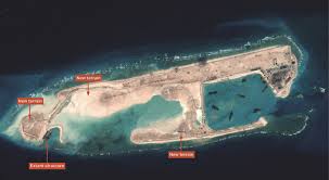 Satellite images suggest China 'building third airstrip' in South China Sea