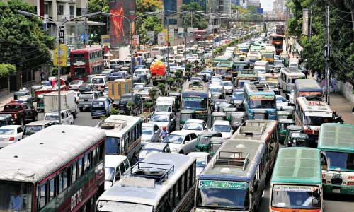 TRAFFIC CONGESTION: DMP writes to city corporations
