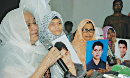 ENFORCED DISAPPEARANCE : Families call for return of 19 youths 