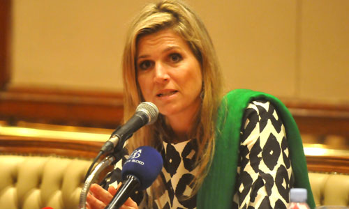 Make financial inclusion a reality for poor : Queen Maxima 