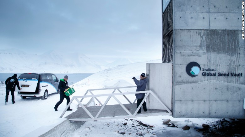 Water breaches 'Doomsday' vault entrance, seeds unharmed