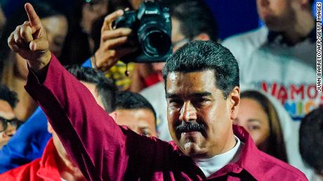 Venezuelan President Maduro wins re-election