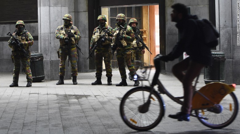 Brussels remains under highest terror alert amid warning of 'imminent threat'