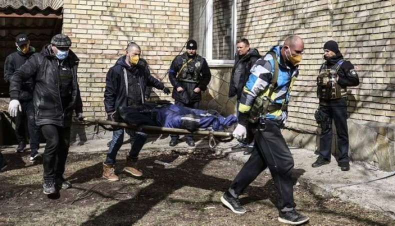 Satellite photos show dead bodies of civilians in Ukraine’s Bucha