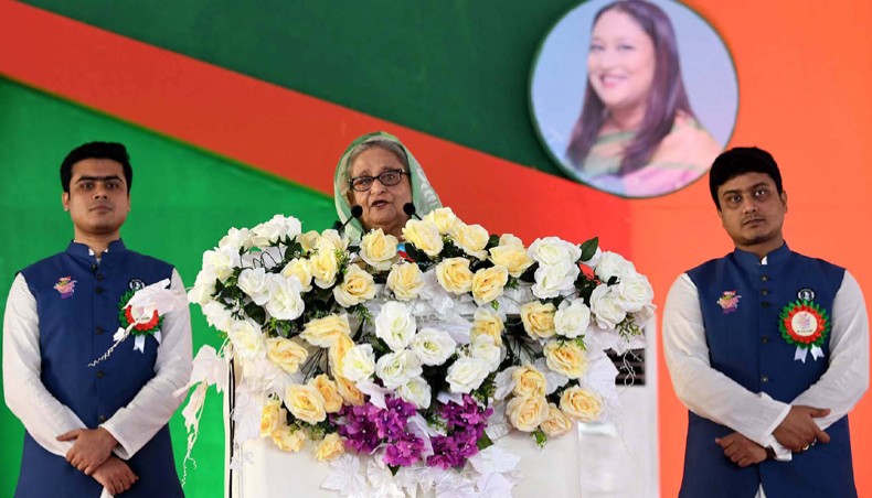 Counter anti-govt propaganda on social media, Hasina asks BCL