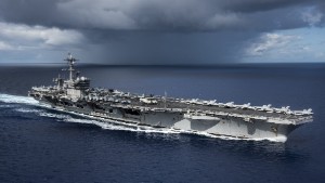 In message to North Korea, 2 US carriers to train together in Sea of Japan