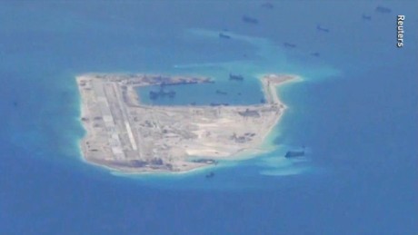 U.S. surveillance detects Chinese artillery on disputed islands